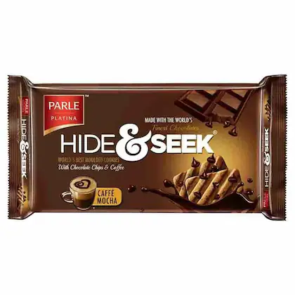 Parle Hide & Seek Caffe Mocha Coffee & Chocolate Chip Cookies 308 G