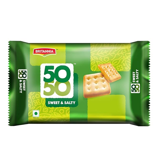 Britannia 50-50 Biscuits, 150g