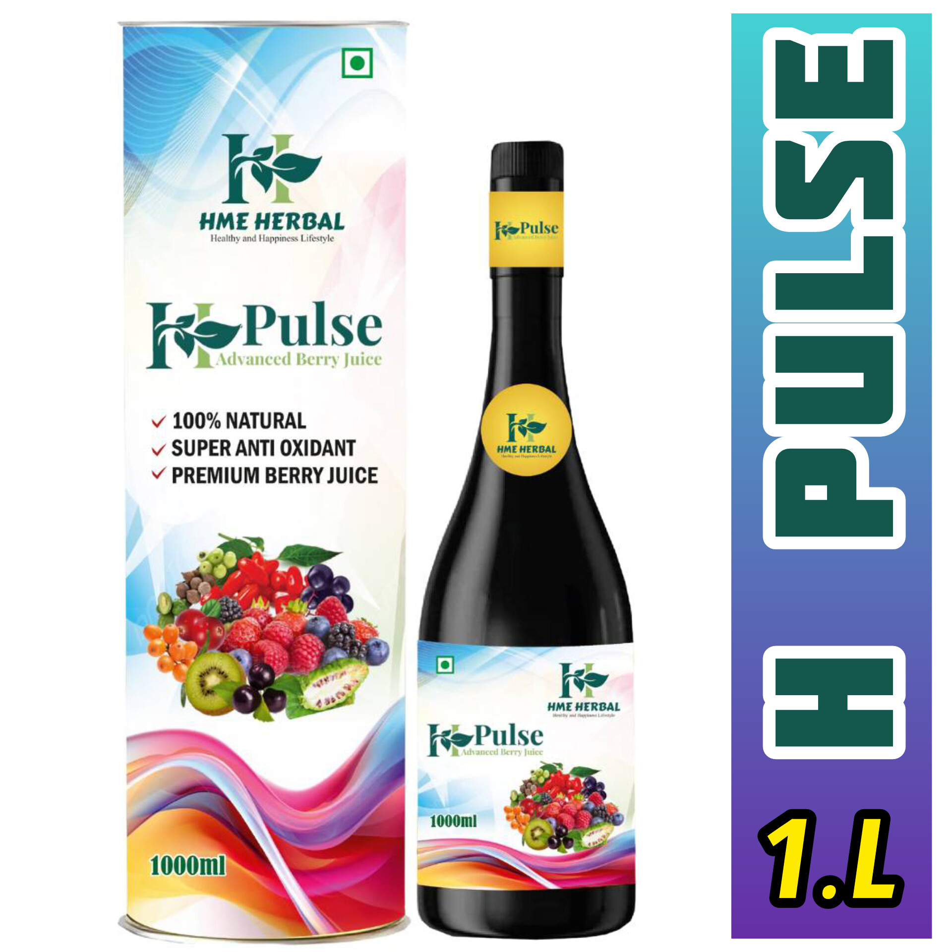 H Pulse Advanced Berry Juice 1000ml