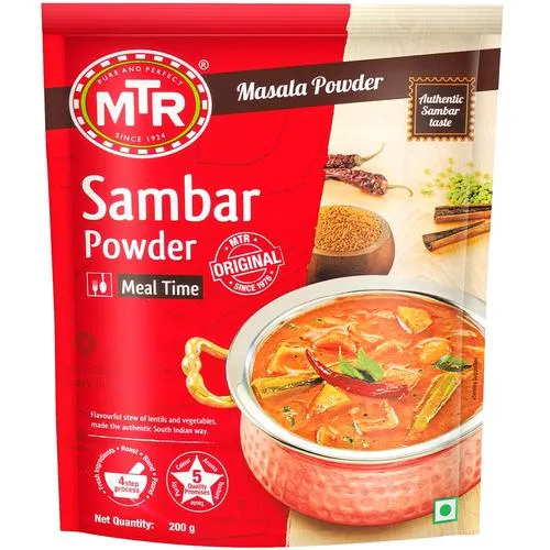 Mtr Masala - Sambar Powder, 200 G Pouch
