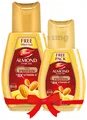 Dabur Almond Hair Oil With Almonds  Soya Protein And Vitamin E For Non Sticky  Damage Free Hair  500