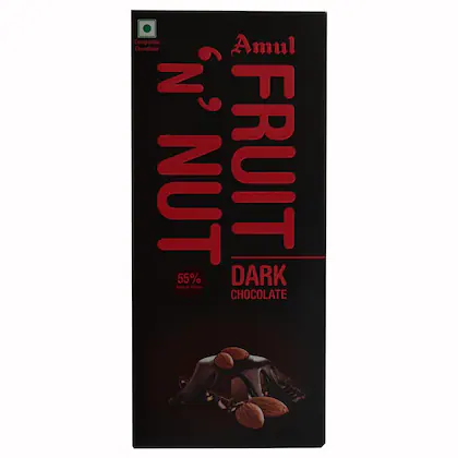 Amul Fruit & Nut Dark Chocolate 150 G