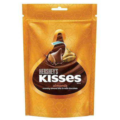 Hersheys Kisses Almond Chocolate 100.8 G