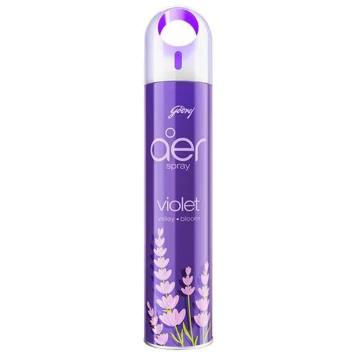 Godrej Aer Violet Valley Bloom Home Spray, 2 X 220 Ml Multipack