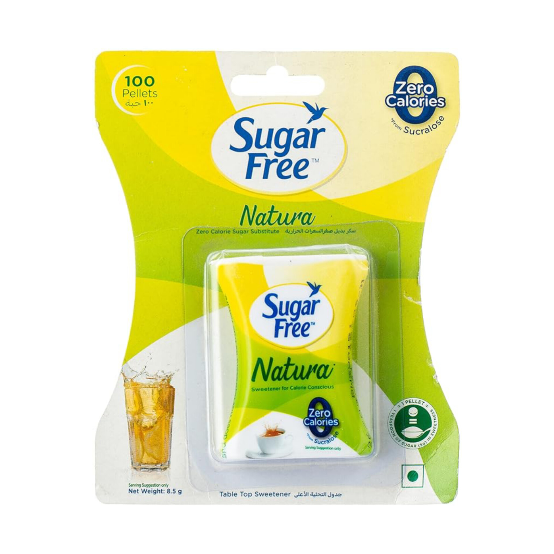 Sugar Free Natura 85 Mg - 100 Pellets