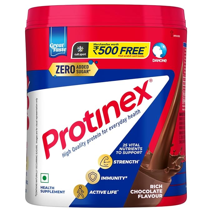 Protinex Health And Nutritional Protein Drink Mix For Adults-(rich Chocolate Flavor, 400 Gms, Jar)