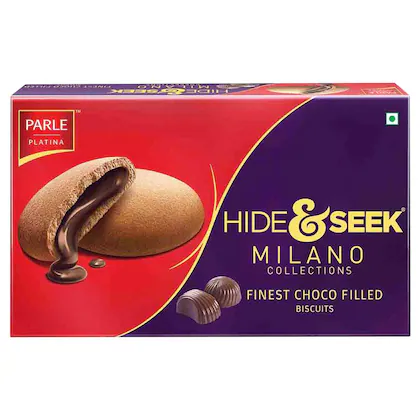 Parle Milano Hide & Seek Choco Filled Cookies 250 G