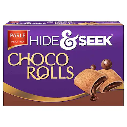 Parle Hide & Seek Choco Rolls 250 G