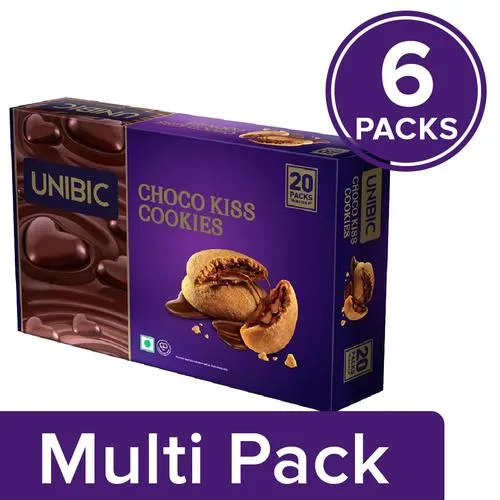 Unibic Centre Filled-choco Kiss Cookies