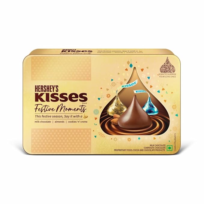 Kisses Festive Moments Gift Pack Tin 171g