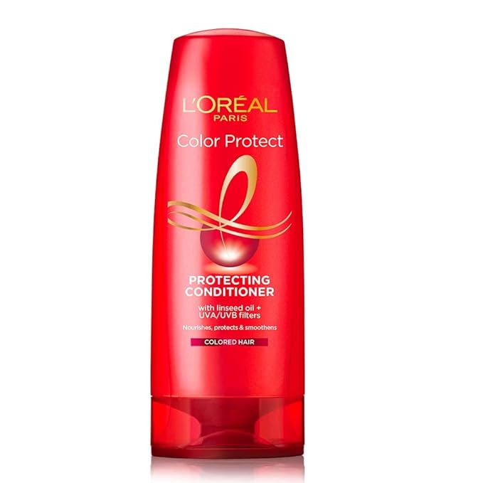 L Oreal Paris Conditioner, Vibrant & Revived Colour, For Colour-treated Hair, Colour Protect, 180ml